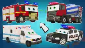 Где моя сирена , Врум Скорая помощь🚑 - Полицейская машина🚓 мультики для малышей