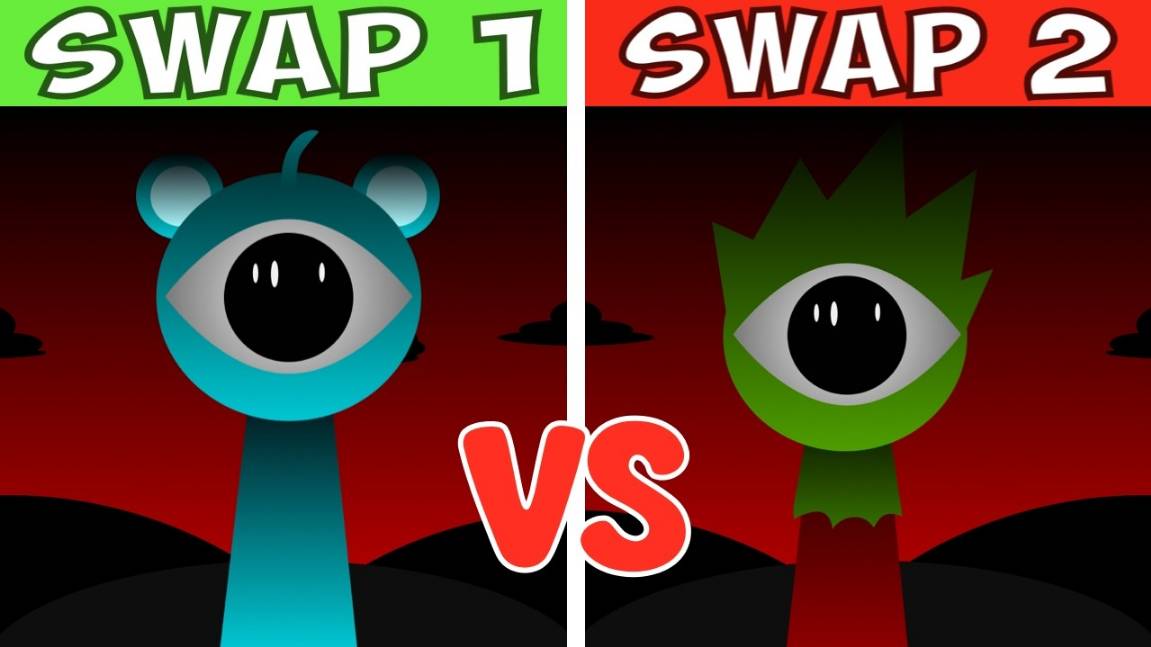 INCREDIBOX SPRUNKI 🔄 | SWAP 1 vs SWAP 2! 💢🌀 КТО ЗАКОНЧИЛ ХАОС?