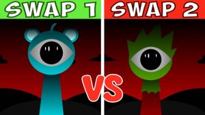 INCREDIBOX SPRUNKI 🔄 | SWAP 1 vs SWAP 2! 💢🌀 КТО ЗАКОНЧИЛ ХАОС?