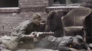 Штурм Берлина в цвете 1945 год