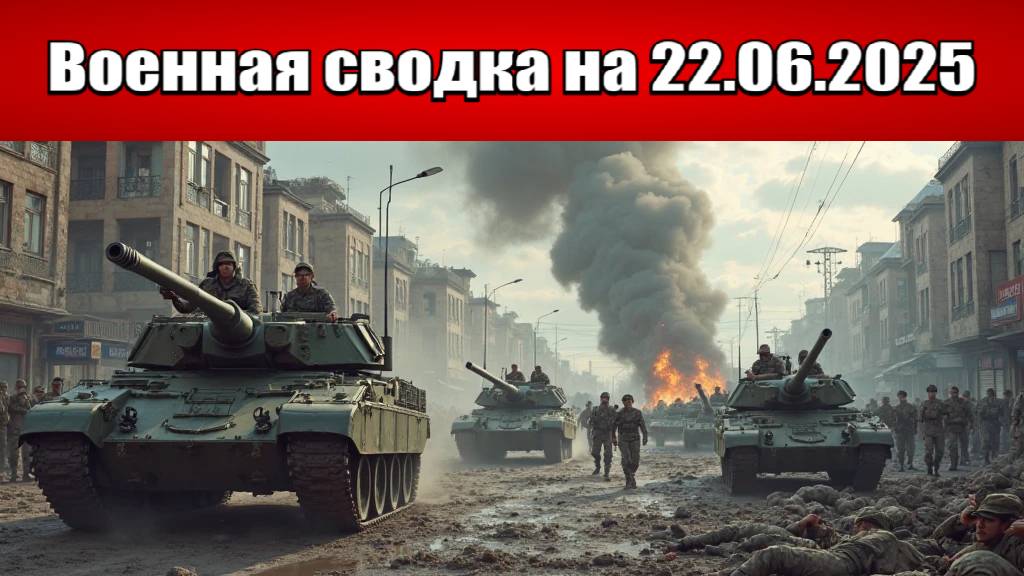 «Покровский участок гремит боями: ВС РФ штурмуют окраины Муравки!»: Военная сводка на 22.06.2025