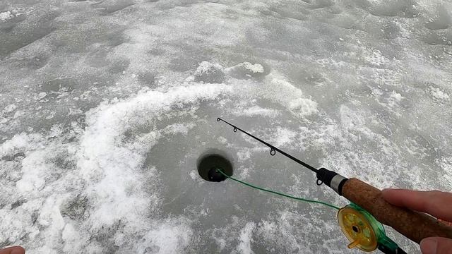 Самодельные блёсны и весенний окунь. Последний лёд Можайского водохранилища