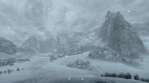 SKYRIM Ambient Music & Ambience Snowy Solstheim Relaxing Gaming