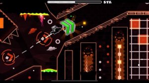 Прошёл уровень slam в геометри деш