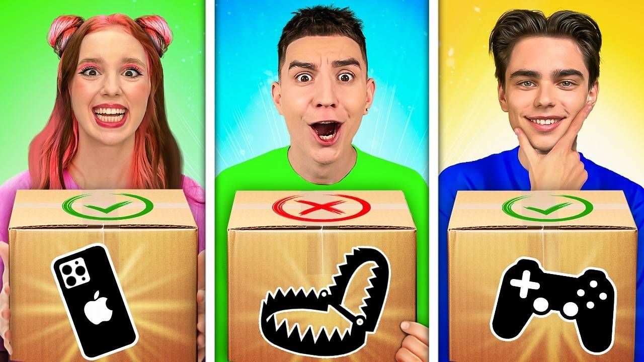 ВЛАД А4 - Выбери Правильную КОРОБКУ Челлендж ! А4