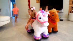 Диана и Рома ( Diana Roma ) - Диана и Рома на русском - истории про игрушки Лошадки!