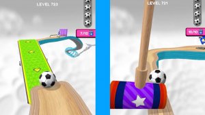 Going balls All Levels Gameplay IOS Android Going Balls levels 721 to 724 Race Football