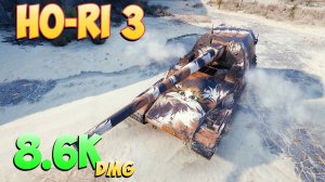 Ho-Ri 3 - 5 Фрагов 8.6K Урона - Массивный! - Мир Танков