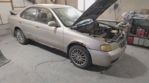 Восстановил сгнивший Nissan Sanny, что было и что в итоге стало👍