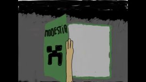 Анимация, подходящая под пластинку 11 из Майнкрафт