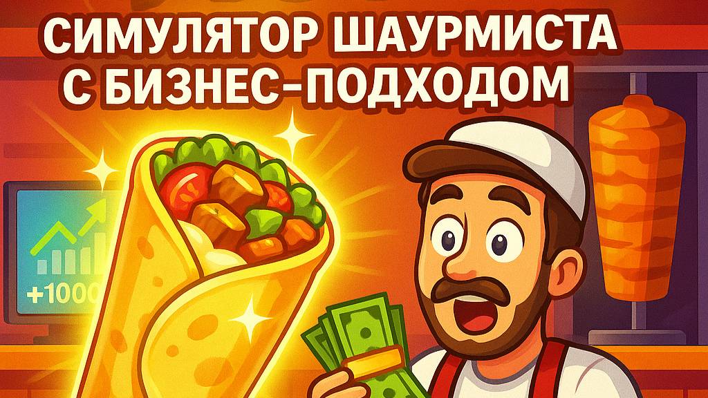 ШАУРМА ЗА 1000$?! Симулятор шаурмиста с бизнес-подходом!