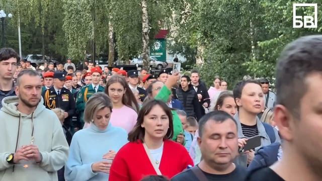 Сегодня в городе Балаково состоялась Всероссийская акция «Свеча памяти»
