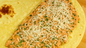 Тортилья с тунцом и огурцами! Готовим за считанные минуты!