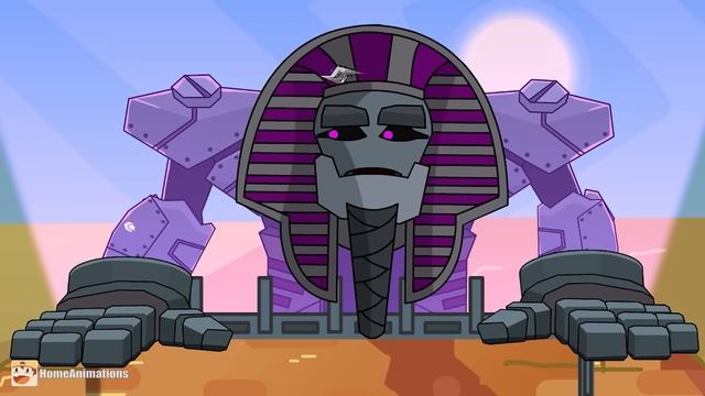 HomeAnimations – Мультики про танки  Вторжение авангарда - Даже монстры бегут с поля боя !