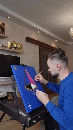 ХУДОЖНИК ЗАХАРКИН РУСЛАН - КАРТИНА "ETHEREUM FOREVER" (2025)