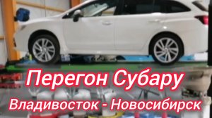 Перегон Субару. Владивосток - Новосибирск