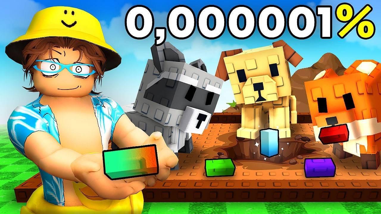 😱Я использовал ТОЛЬКО семена, которые нашли мои питомцы в Grow a Garden!