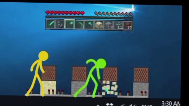стигманы против Майнкрафта серия нотный блок 🟥🟧🟨🟩🟦🟪🎊