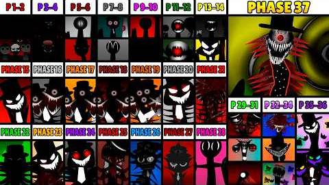 Incredibox Sprunki Mix All Phases: Phase 1-37 - НОВОЕ ОБНОВЛЕНИЕ | НОВЫЙ МОД!