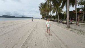 Прогулка по пляжу Ченанг, о. Лангкави ч2