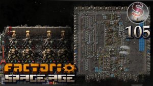 Factorio Space Age - 105 - Кораблестроение (Shipbuilding) - (полная запись)