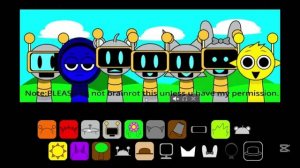 Sprunki, но все - веселые роботы 🤖 Невероятный бокс Sprunki Mod