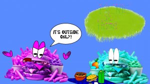 The Cyan Cartoon Food - Picnic at Home