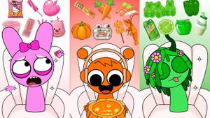 Спрунки или Спрунке решили покушать| Sprunki мультфильм