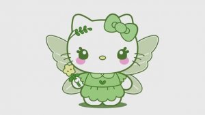 Раскраска с хеллоу китти .КАК РИСОВАТЬ HELLO KITTY ЛЕГКАЯ ФЕЯ версия