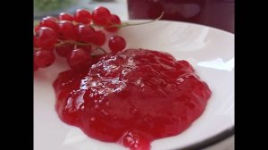 Желе из красной смородины на зиму Густой Прозрачный конфитюр Это просто