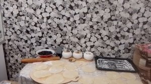 вареники(деревенские лапти🌭🌭🌭//супер рецепт теста для пиццы🍕🍕🍕