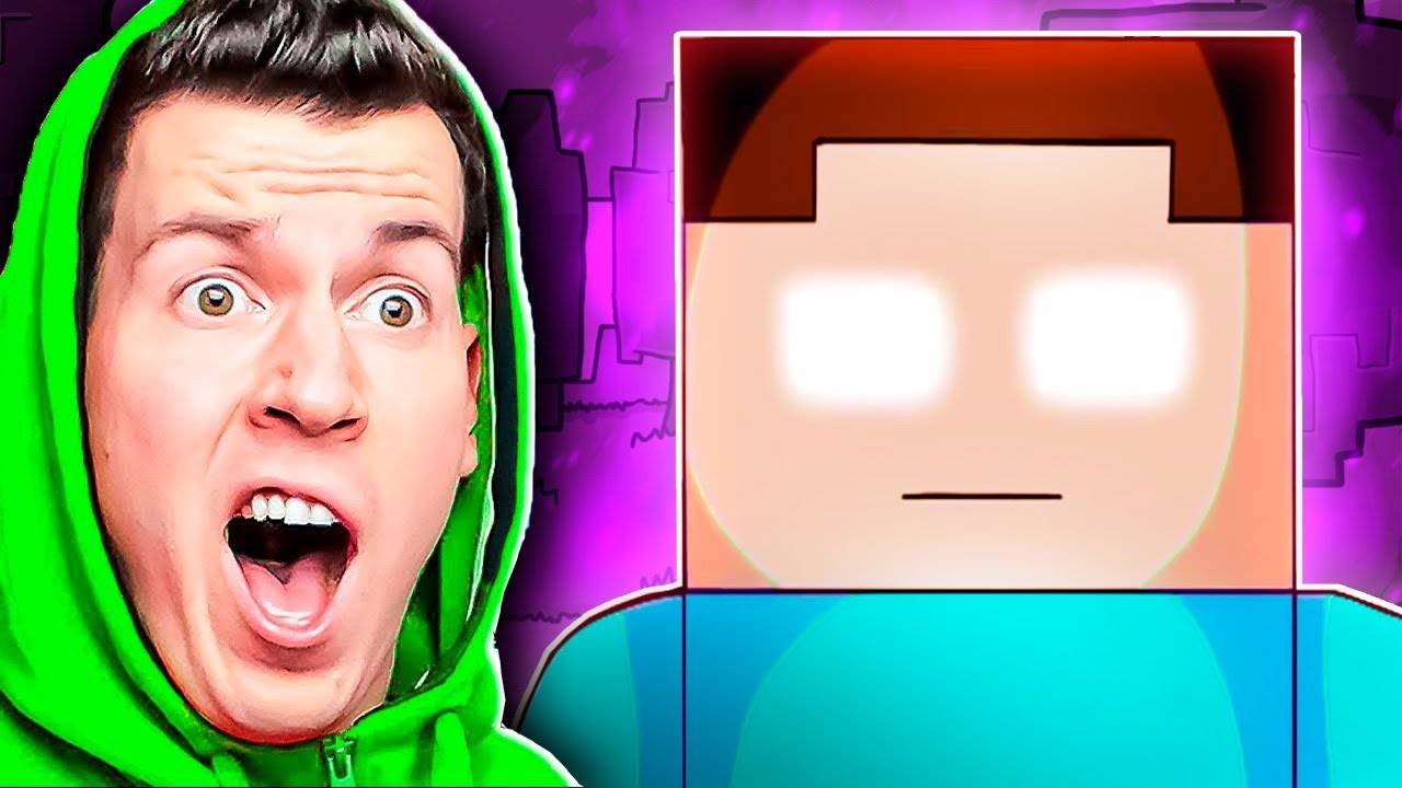 😱 Что Если ХЕРОБРИН Попадёт в МУЛЬТИК в МАЙНКРАФТ !