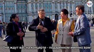 Слова президента Общества глухих Узбекистана Г. Шодиевой и директора Театра глухих В.Бочарова