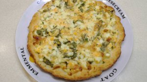 Потрясающе вкусная ПП творожная лепешка с начинкой из яиц
