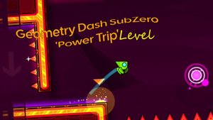 Geometry Dash SubZero 'Power Trip' Уровень 100% Завершён, Все Монеты