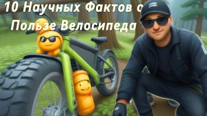 10 Научных Фактов о Пользе Велосипеда.