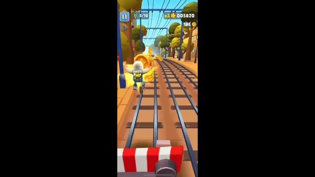 Prosto9 Бежим от Инспектора с
Обычным Джейком! | Subway Surfers 👮🏻♂️