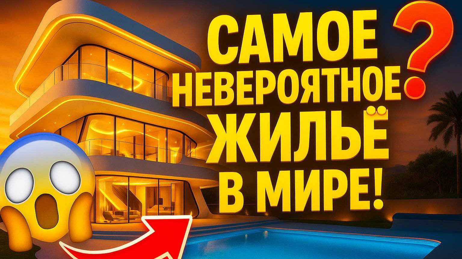 самое невероятное жильё в мире (кровать - сумасшедшая)