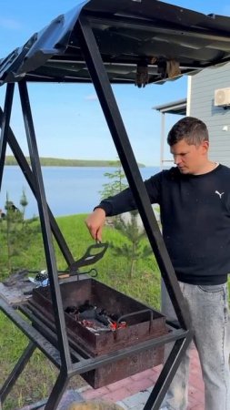 🔥 Картофель с беконом на мангале