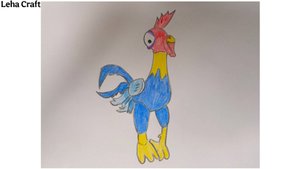 Рисуем Петуха Хей Хей поэтапно / Как нарисовать Хей Хей из Моана карандашом /как нарисовать Хей Хей