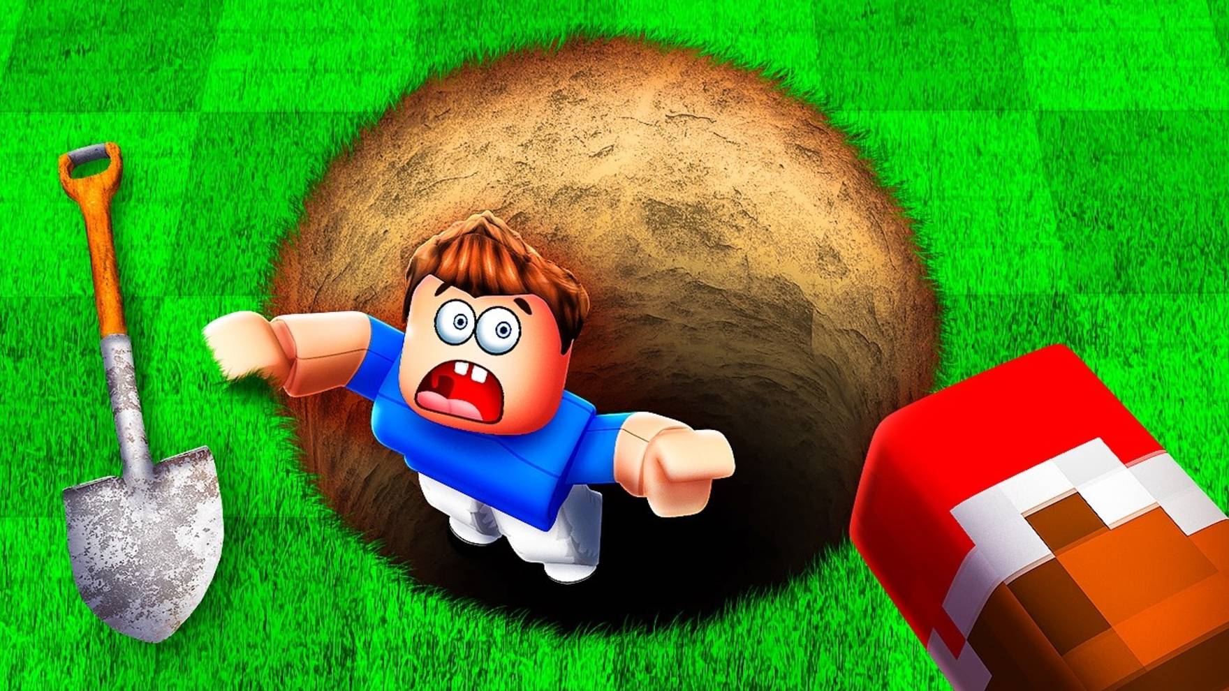 😨 МЫ ВЫКОПАЛИ ЯМУ… И ЭТО БЫЛА ОШИБКА! РОБЛОКС