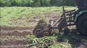 ежи и окучники в работе