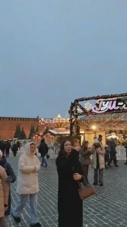 Новогодняя ГУМ-Ярмарка на Красной площади