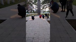 Акция Свеча памяти в Сладково.