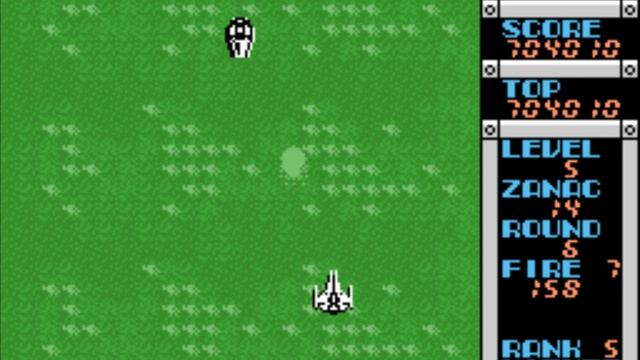 Zanac AI 2nd Version (1987) [MSX]