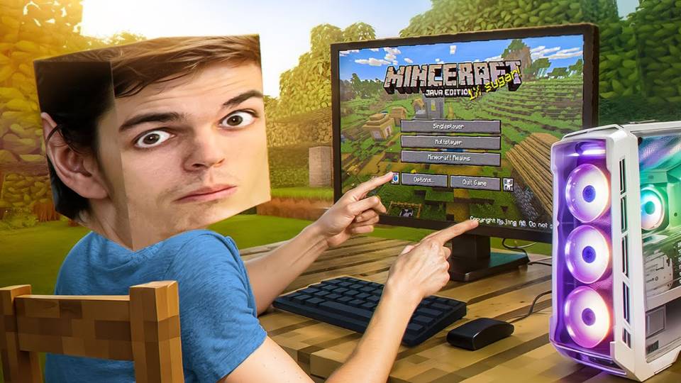 ЗАПУСТИЛ MINECRAFT В МАЙНКРАФТЕ