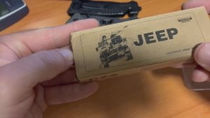 Складной нож JEEP c OZON.
