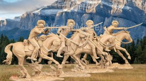 солдатики Plastic Platoon Британские зеленые драгуны