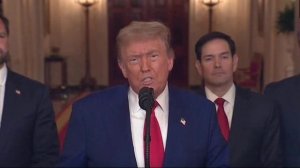 Обращение Трампа к нации в связи с вступлением США в войну против Ирана.