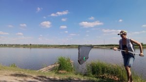 Рыбалка на пруду: густера, карась